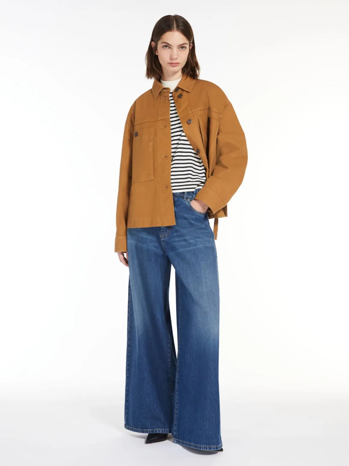 Outlet Top in viscosa stretch Maglie