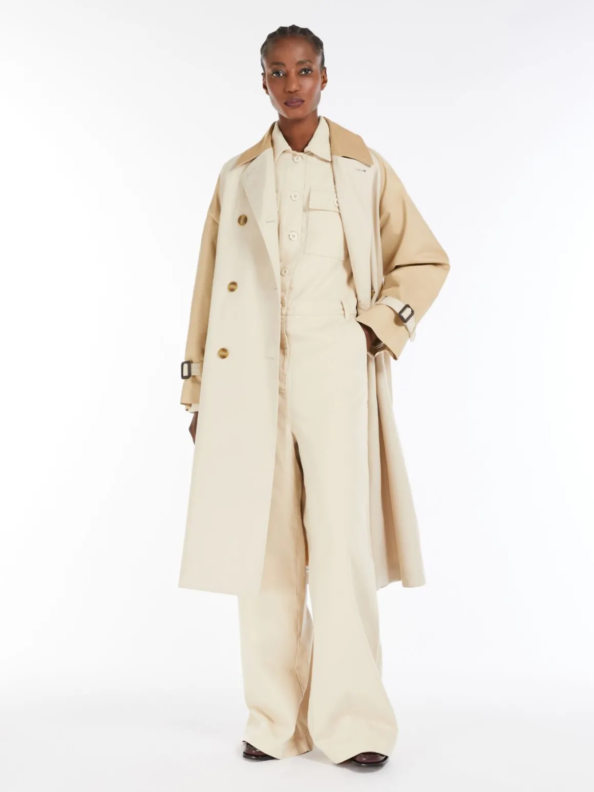 Discount Trench reversibile in gabardina antigoccia Cappottietrench