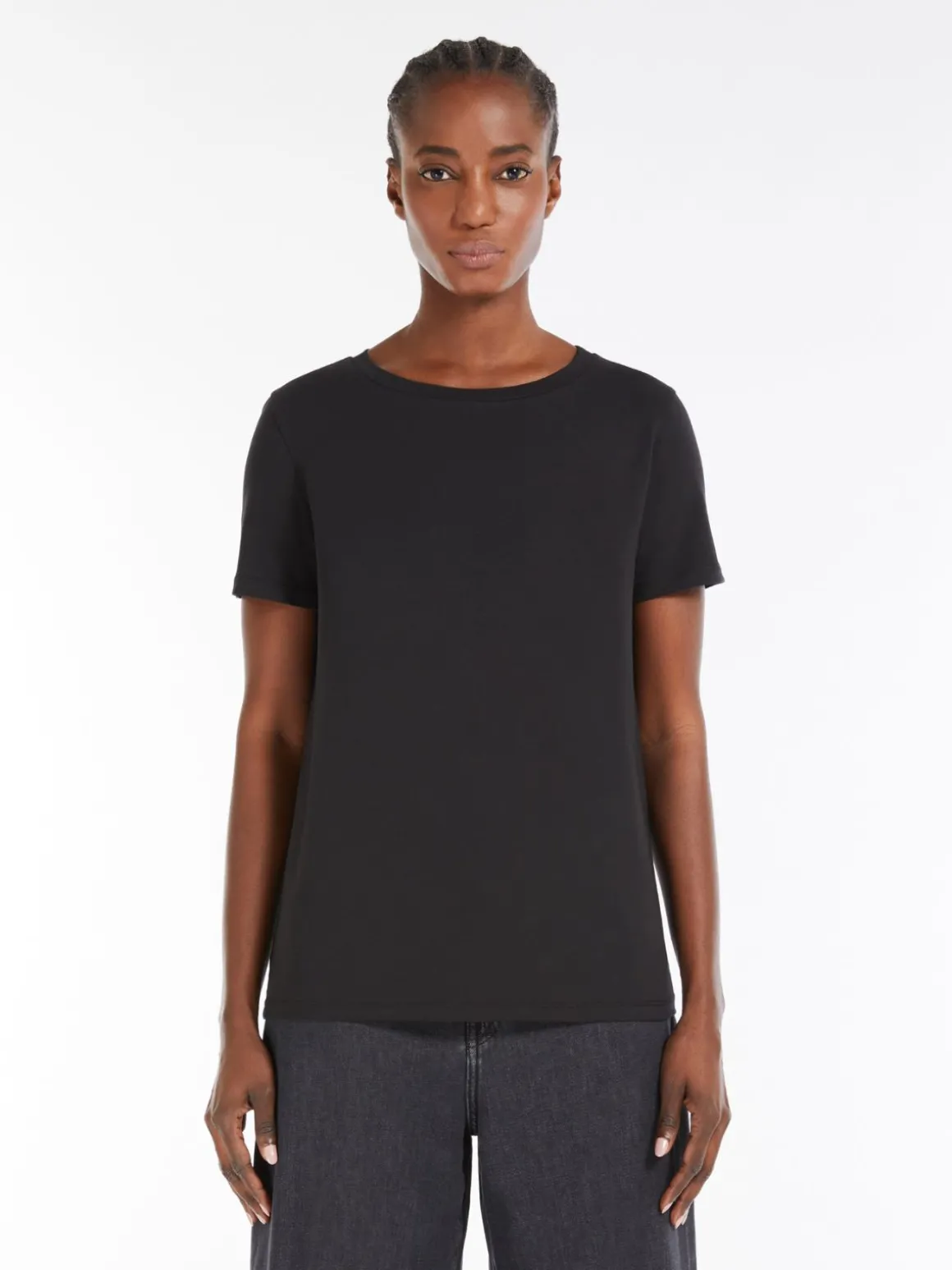 Online T-shirt in cotone organico stretch T-shirt E Top
