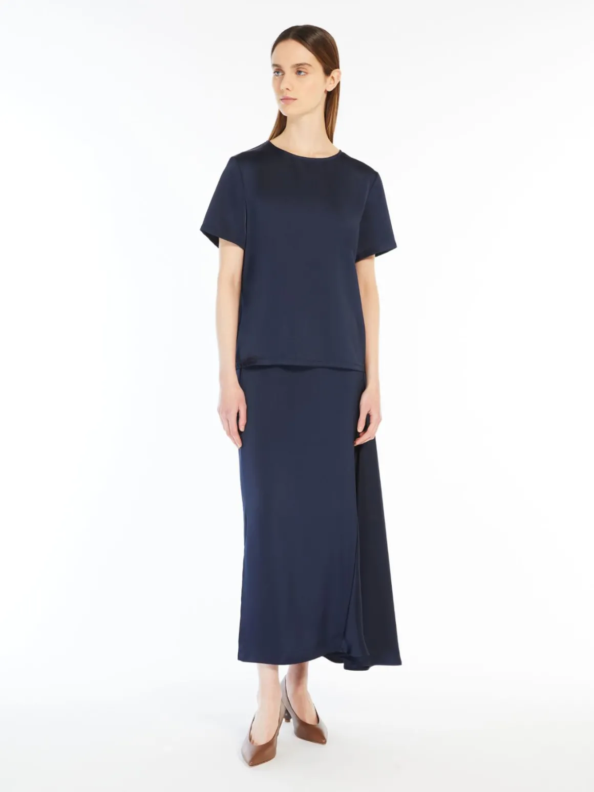 Outlet T-shirt in raso e jersey T-shirt E Top