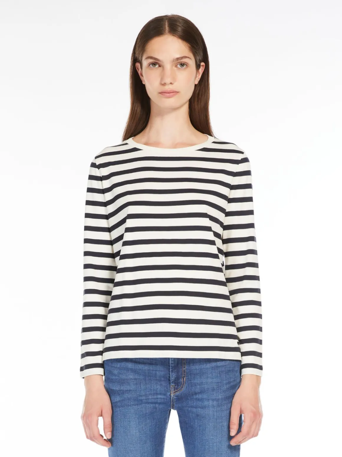 Online T-shirt regular fit in jersey T-shirt E Top